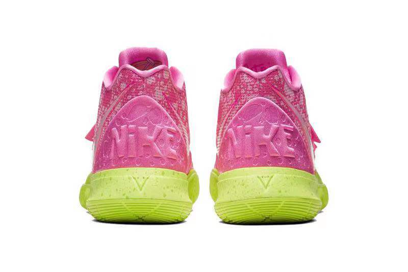 一双nike欧文五海绵宝宝配色,nike联名海绵宝宝欧文5