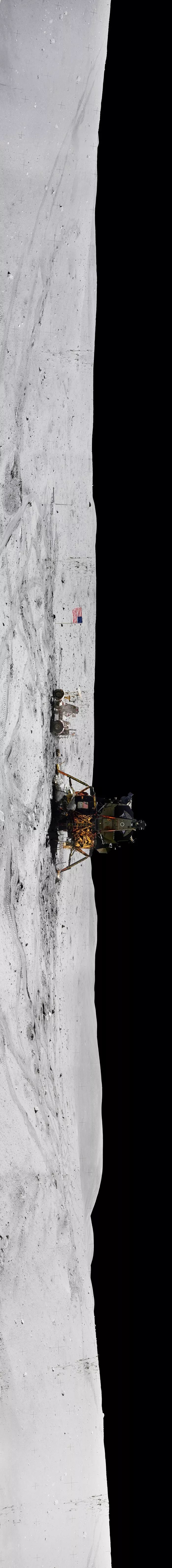 人类第一次登月拍了几张照片,1969年登月拍摄到了地球的照片