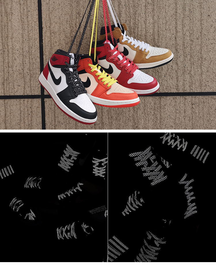 夜间发光的aj篮球鞋,aj1椰子满天星鞋