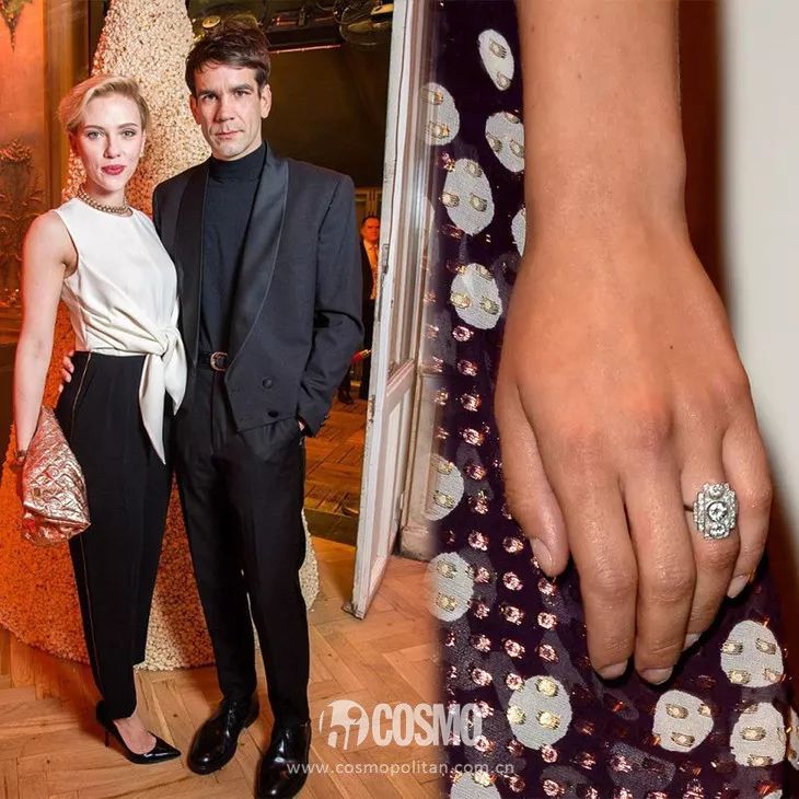 斯嘉丽戴的戒指,斯嘉丽钻戒