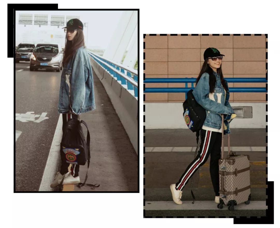 倪妮的同款帆布鞋,倪妮机场同款鞋