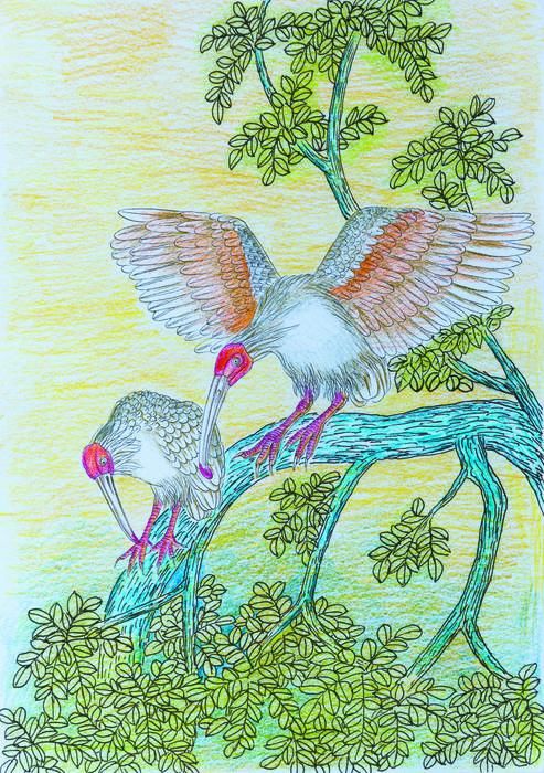 一群热爱艺术的学生,一群热爱艺术的人