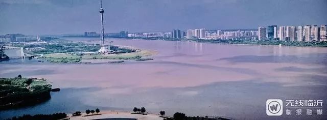 刷屏了！临沂三河口再现“琅琊八景”之“沂水拖蓝”！