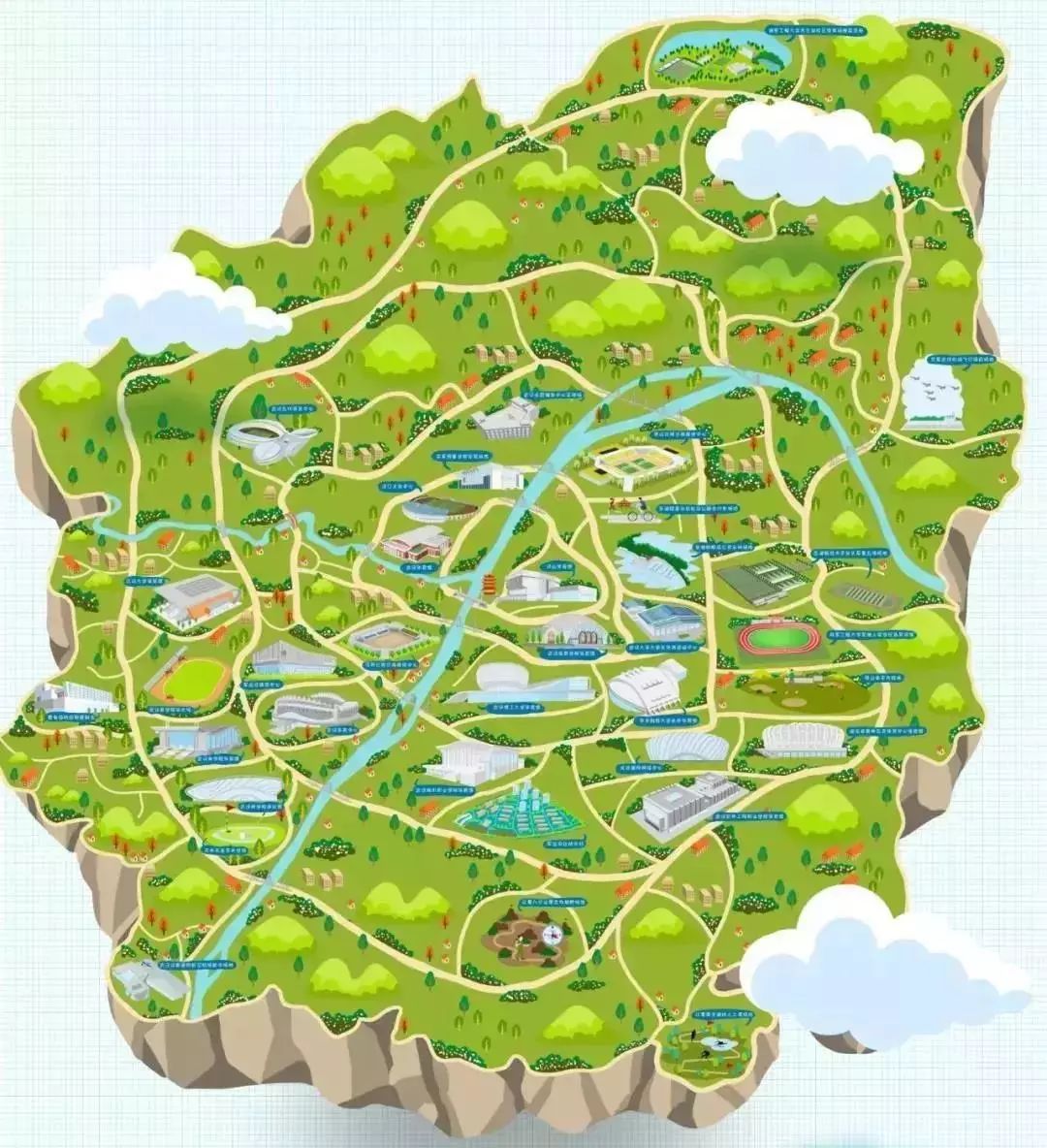 武汉军运会最全场馆,武汉军运会主场馆