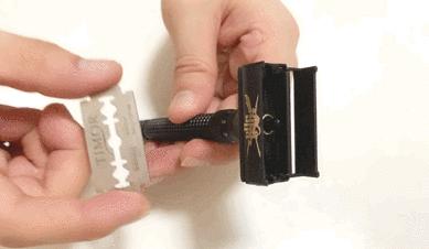 手动剃须刀怀旧复古风,男士用手动剃须刀的魅力展现