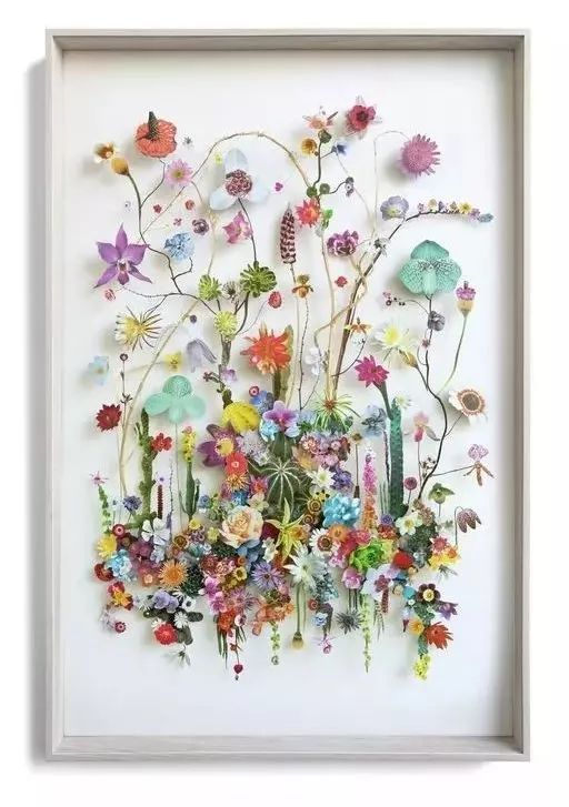 干花制作手工画,做手工diy干花