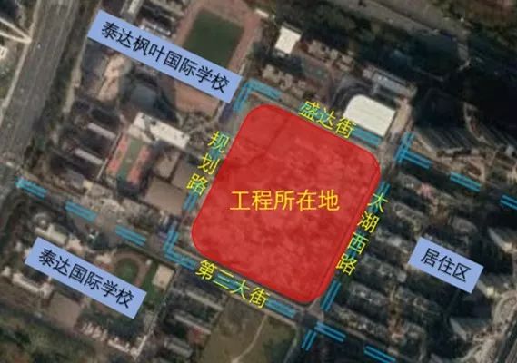 泰达实验学校东校区,泰达实验学校片区