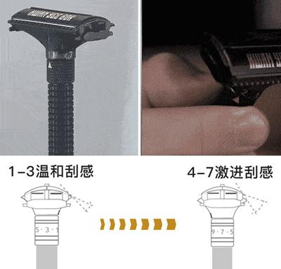 手动剃须刀怀旧复古风,男士用手动剃须刀的魅力展现