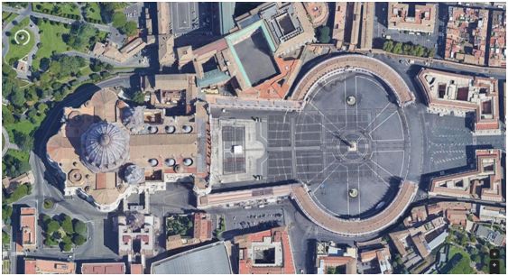 为什么教堂从上面看都是十字架,为什么教堂是十字形