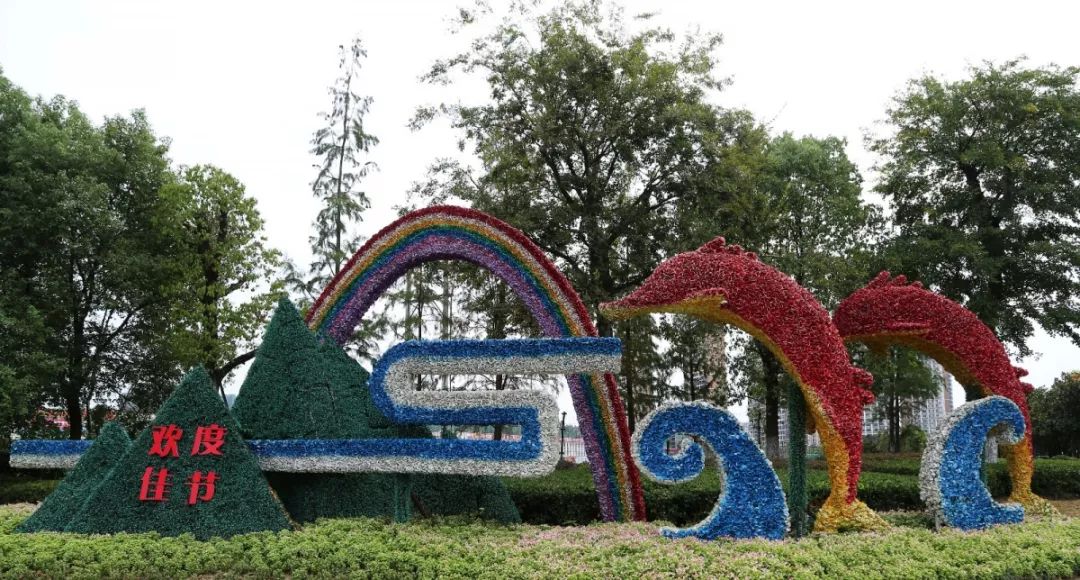 花漾宜昌如此美丽！44万盆鲜花全城绽放