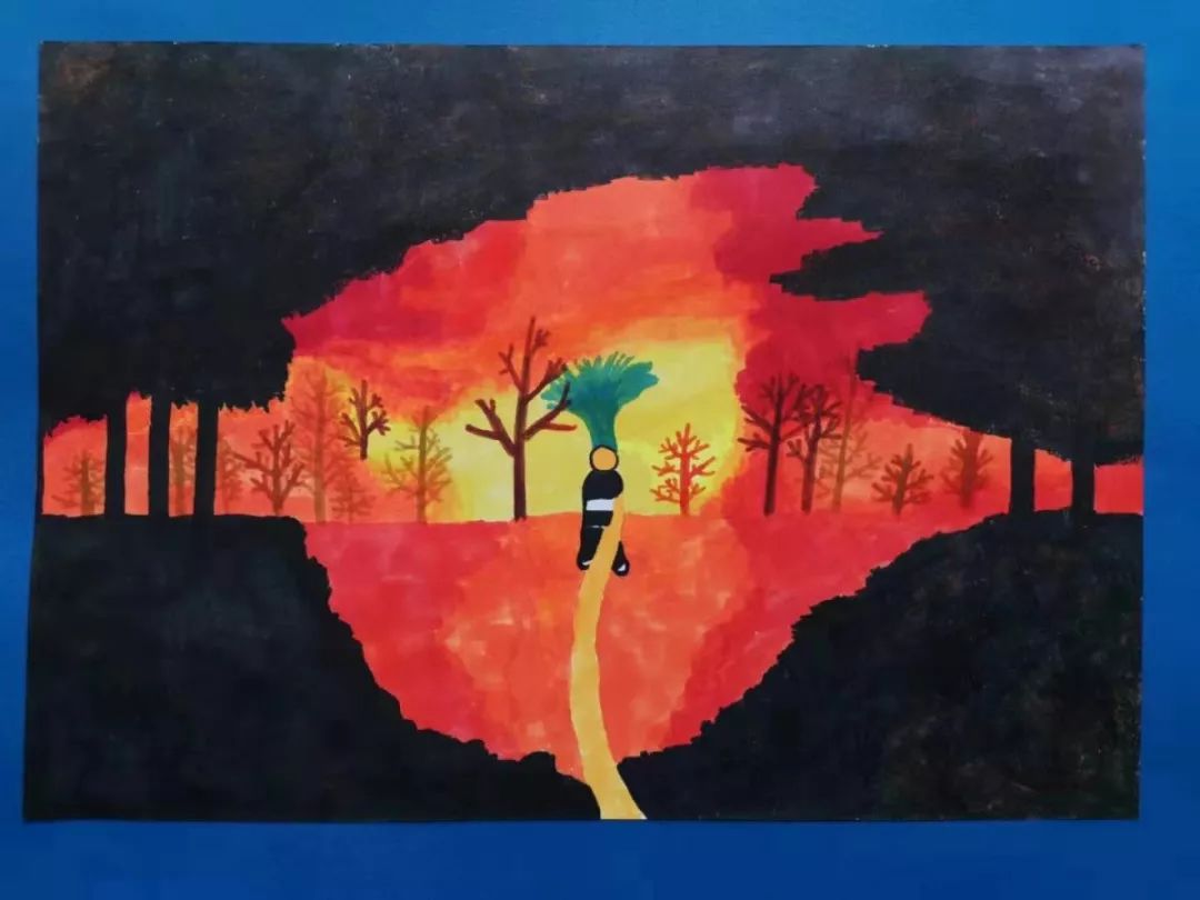 小学生惊艳绘画,高质量小学生绘画作品