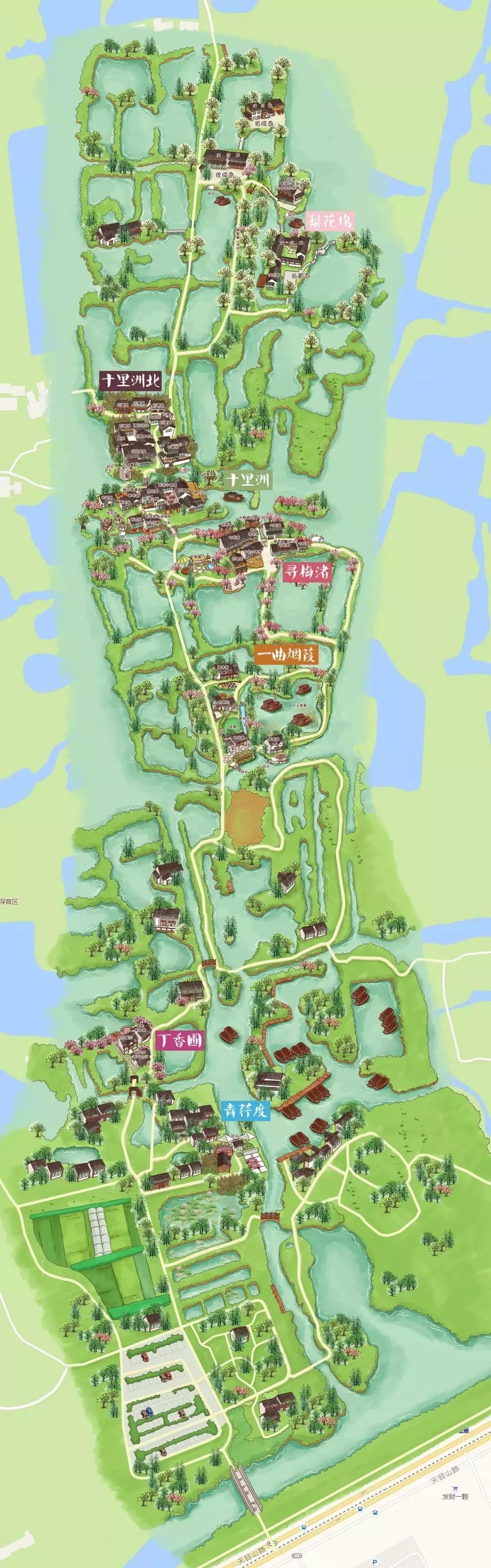 不输京都的乘船入户体验,15000m²水边村落刷新浙江度假体验,错峰直降千元!【浙里好玩】