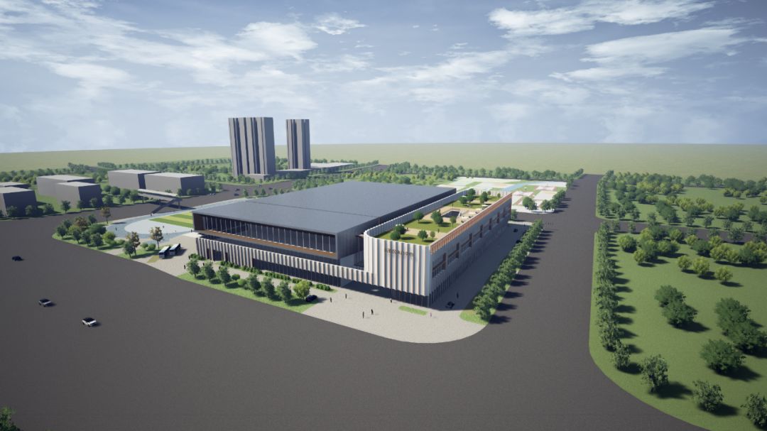 东港区体育中心跟日照市体育中心,日照市东港区体育中心项目效果图