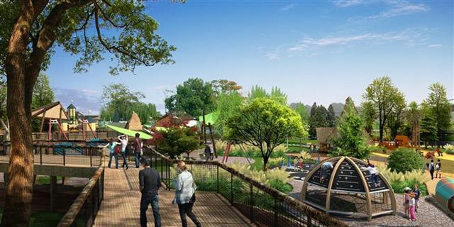 武汉现代化公园,武汉杨春湖畔公园