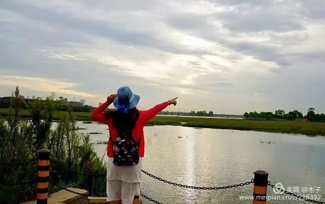 正定湿地公园骑行,骑行正定古城墙感受