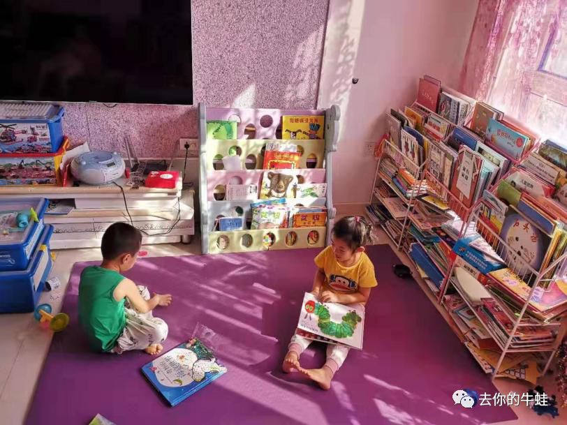 马卡龙书架+阅读地垫+阅读小桌,书香三连打造阅读角