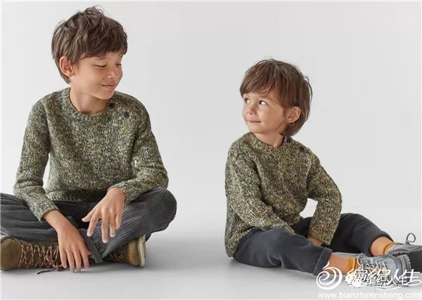 6-12岁儿童毛衣全教程从下往上织,宝宝毛衣编织款式0到3岁男宝开衫