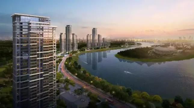 成都天府新区颜值最美楼盘,天府中央商务区楼盘