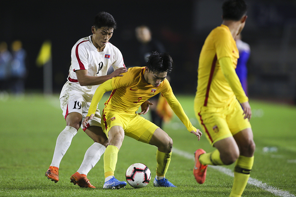 中国国奥足球队与朝鲜国奥队比分,中国国奥足球与朝鲜国奥足球比赛