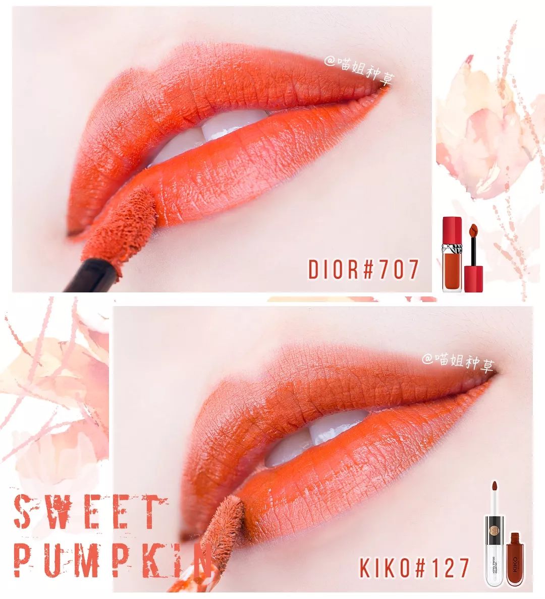 平价口红和贵口红的视频,兰蔻274口红的平价替代口红