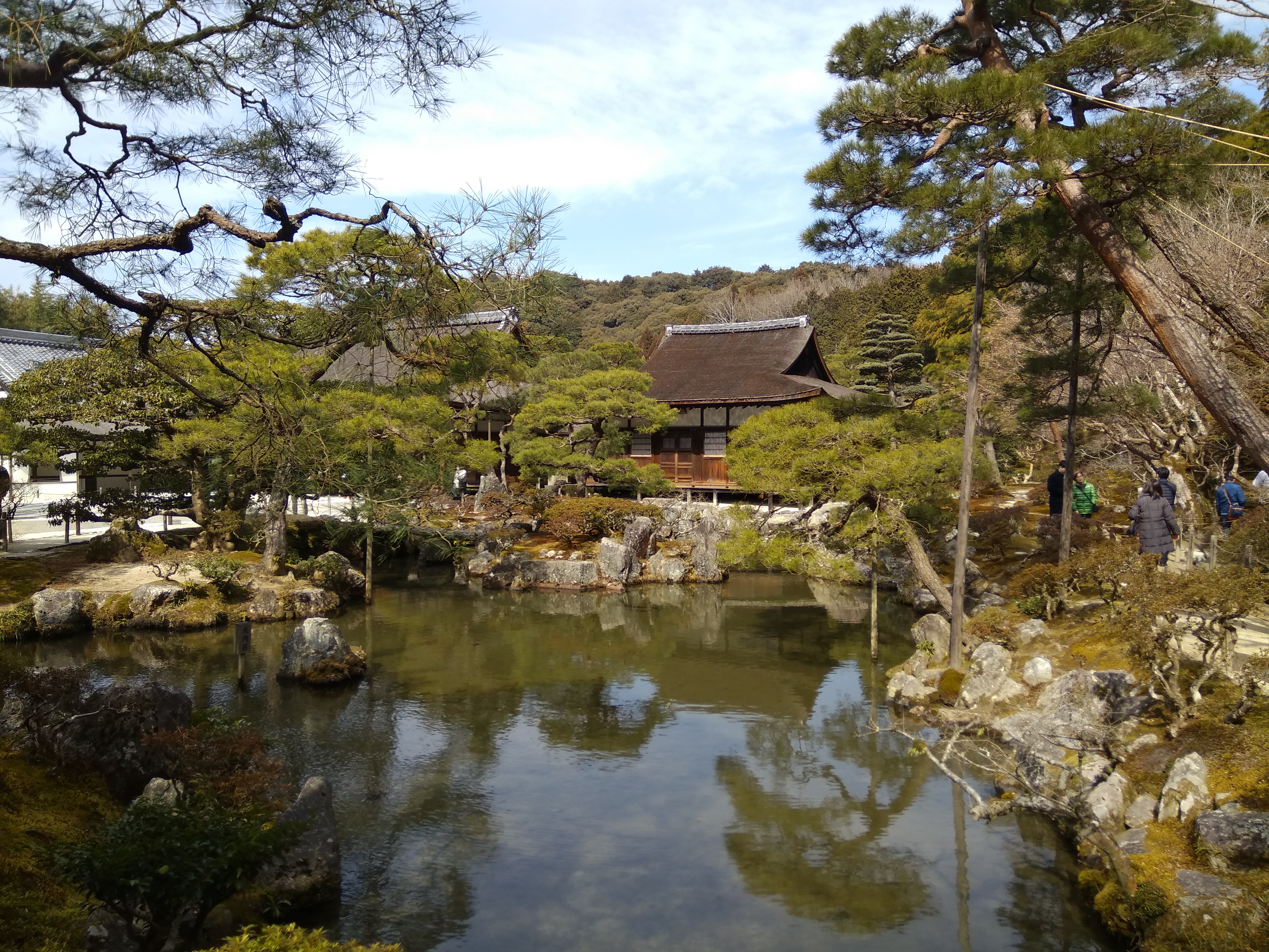 银沙向月——京都银阁寺漫步