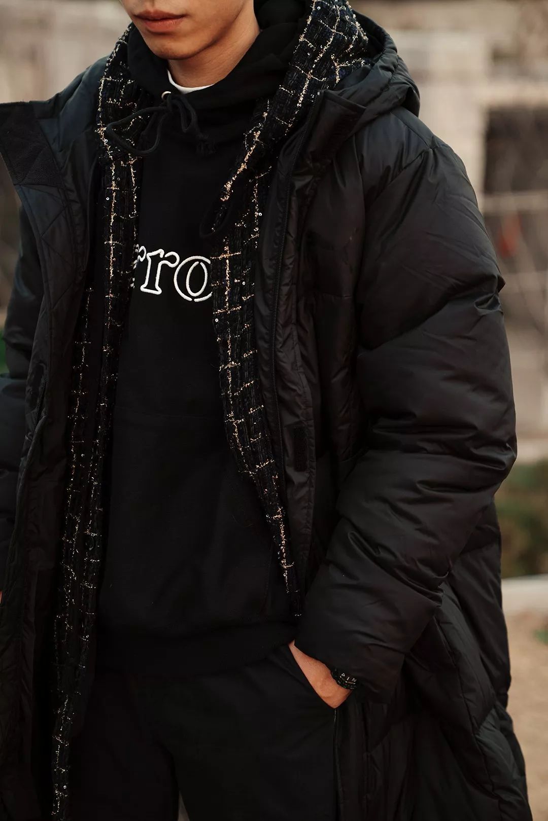 羽绒服造型摆拍,羽绒服款式图搭配