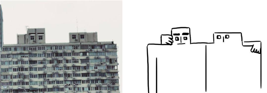 这张图非常火，很多网友留言说：这个星星就不知道把板凳往前挪一挪吗？