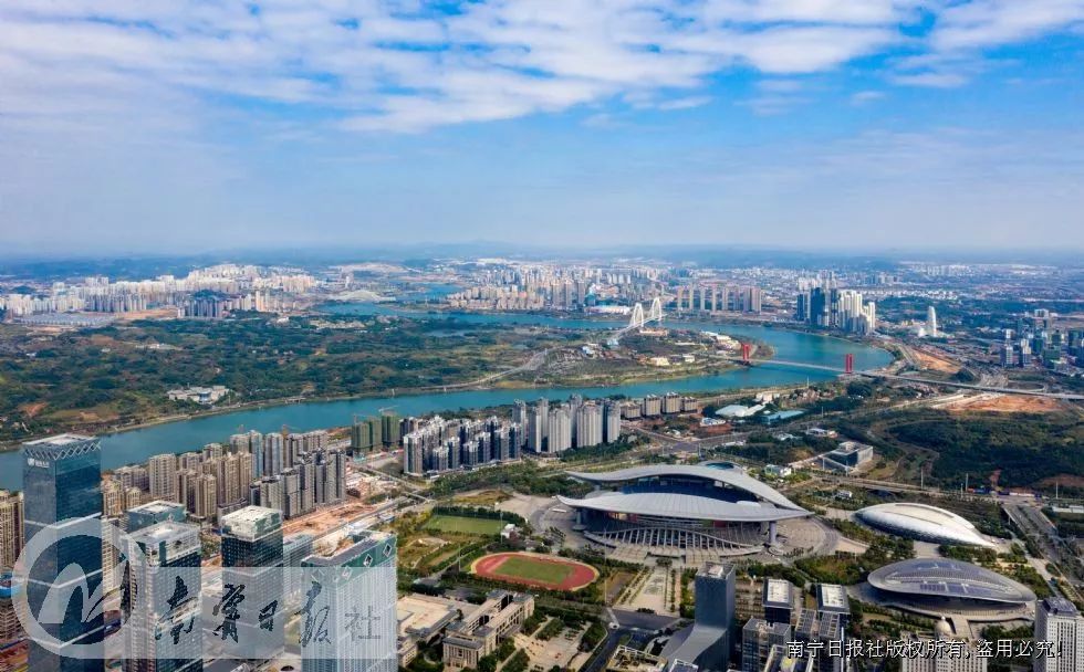 南宁天际线漂亮,美出天际线