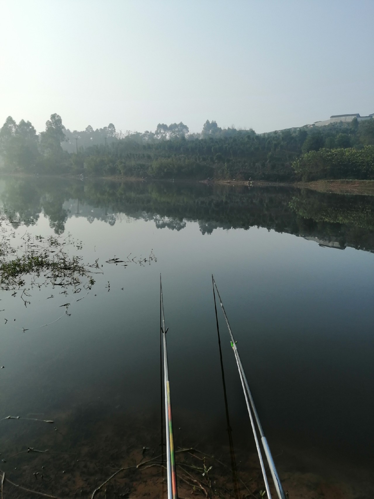 探钓偶遇小钓友怎么说,钓场用什么搭钓台