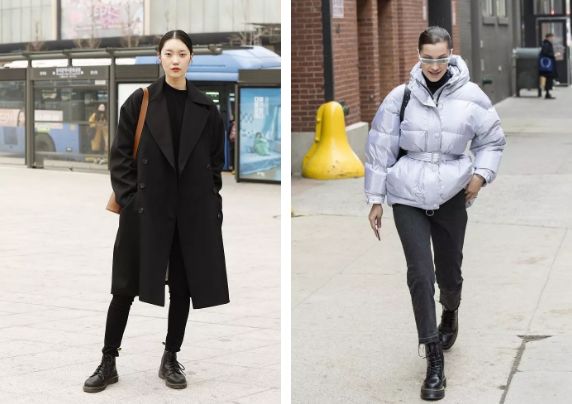 秋冬季马丁靴怎么穿显瘦,秋冬最火的马丁靴百搭时髦帅炸了