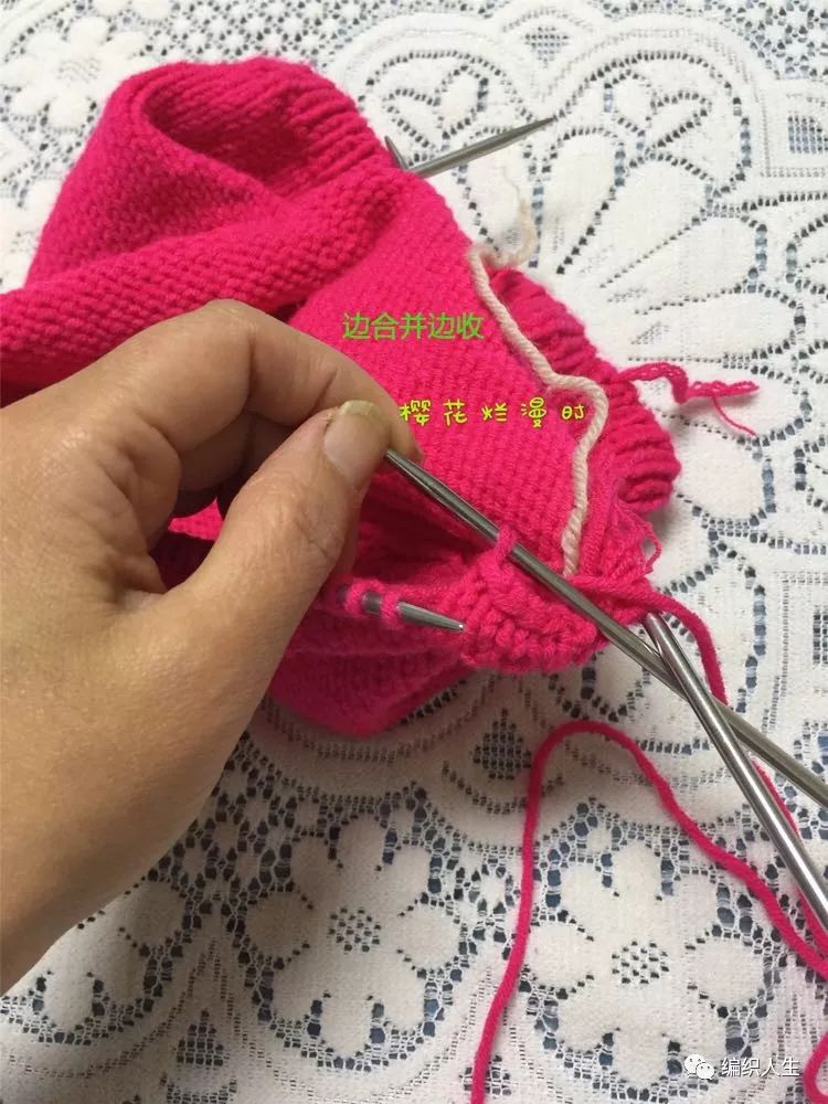 棒针手工防风护脸毛线帽子儿童款,棒针编织帽子儿童风雪帽