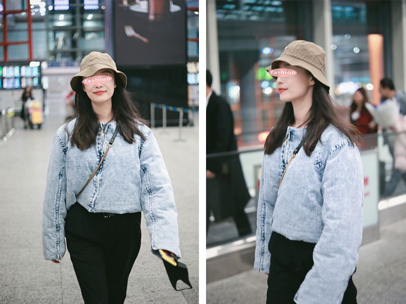 小个子宽松面包服穿衣搭配,高个子穿面包服怎么搭配