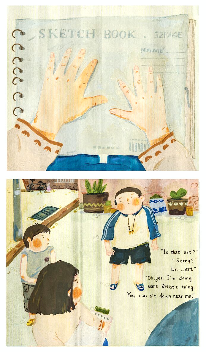 综合材料「图像故事风」插画10节课报名啦！用图像讲一个你的故事吧，完成属于你的漫画、小短篇、绘本、日常手帐