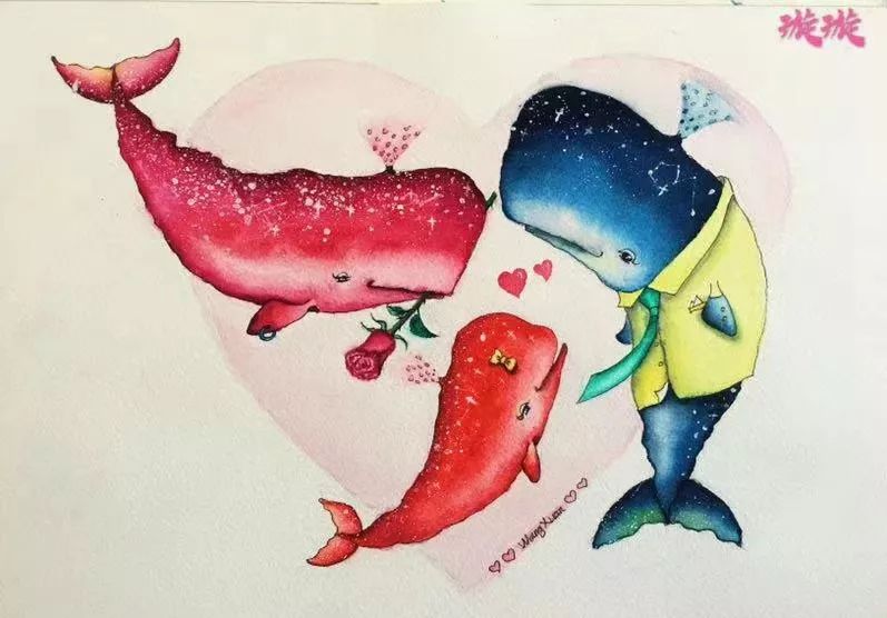 BlingBLling....抹香鲸全家福跨年画展闪亮登场，走过路过不要错过