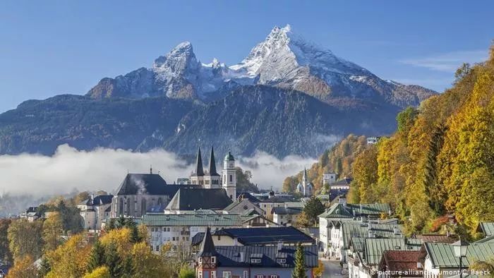 欧洲最美的十大山峰,德国经典风景高山