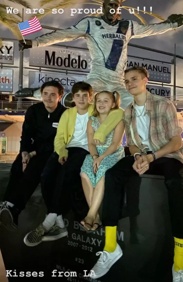 小贝二儿子罗密欧和贝嫂,小贝二儿子罗密欧球技