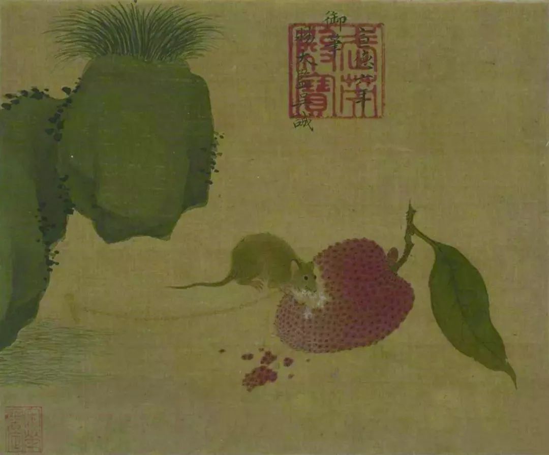 鼠年画鼠国画,庚子鼠中国画欣赏