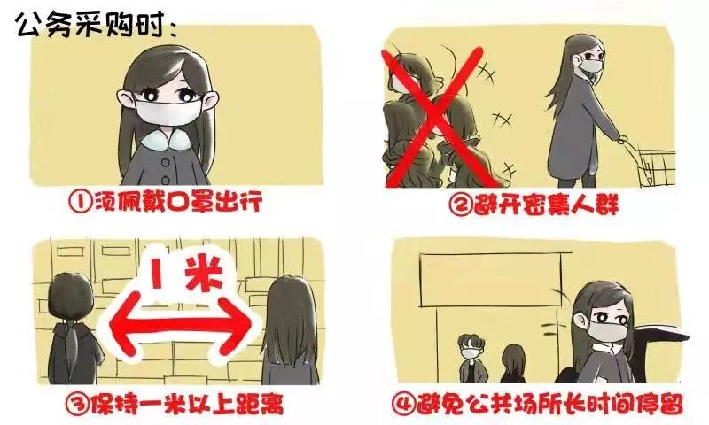 抗击新型冠状病毒肺炎漫画,如何预防新型冠状病毒肺炎的漫画