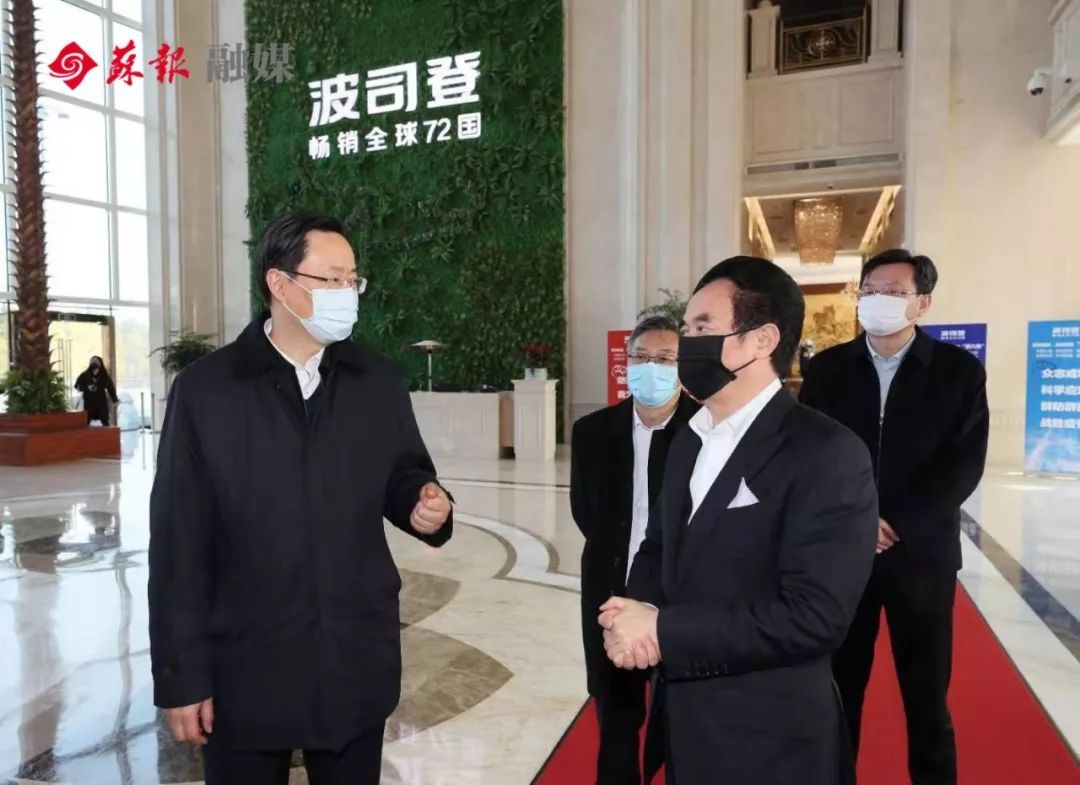 蓝绍敏赴常熟调研检查疫情防控，强调了这些...