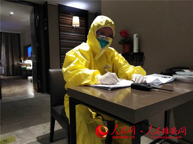 在隔离点医务人员工作日常,在隔离点防疫岗位度过自己的生日