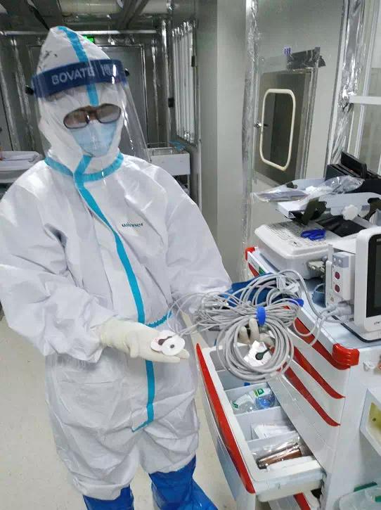 感谢患者的认可和信任,护士主动帮助患者走出焦虑