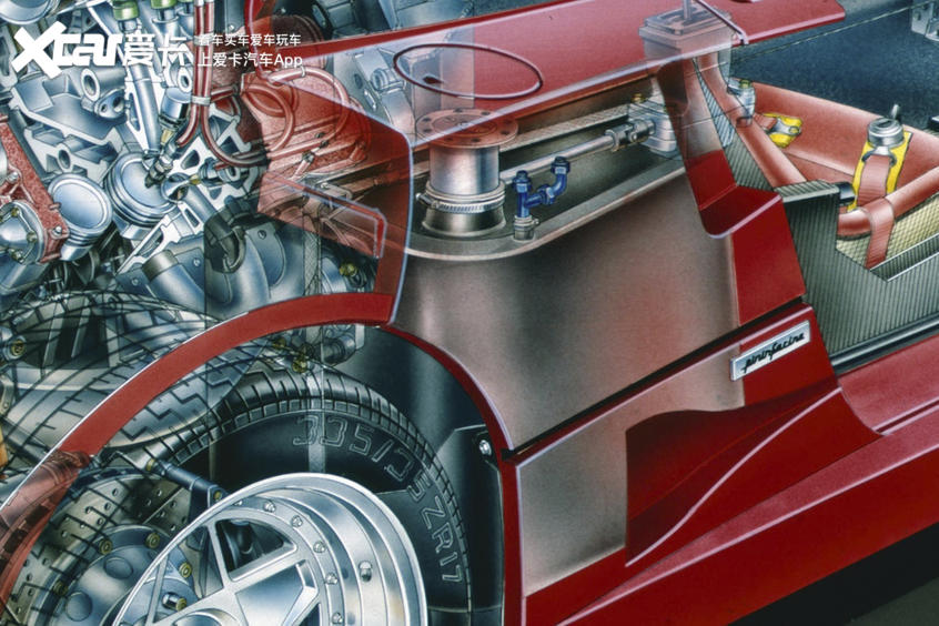 见一辆少一辆1300多辆的法拉利F40又着了