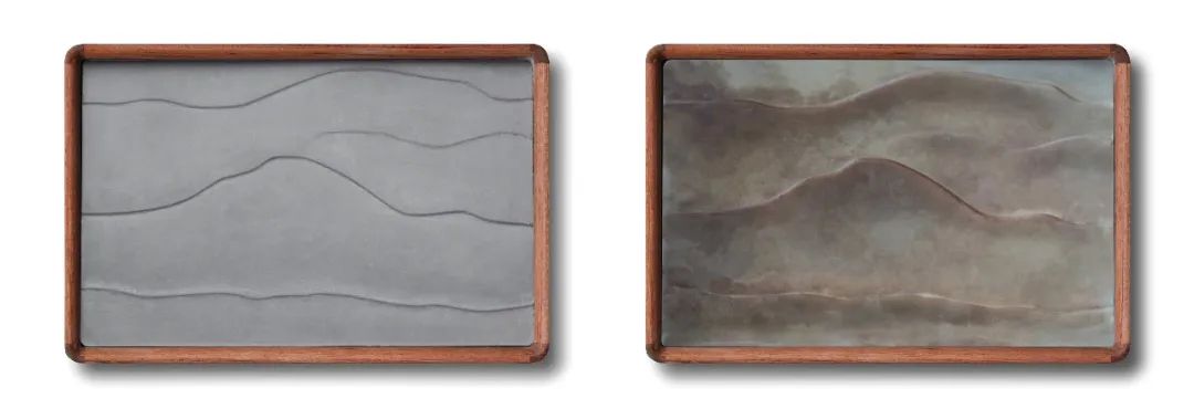 100幅茶渍山水画,茶渍山水画