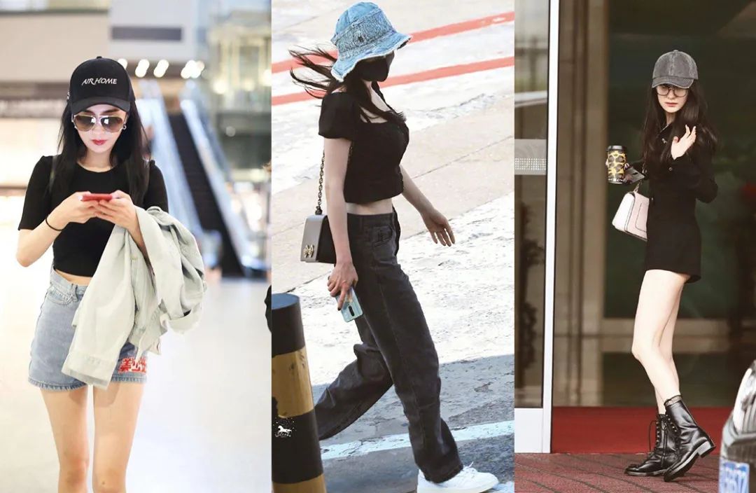 杨幂什么样的单品都能穿好,杨幂穿单品