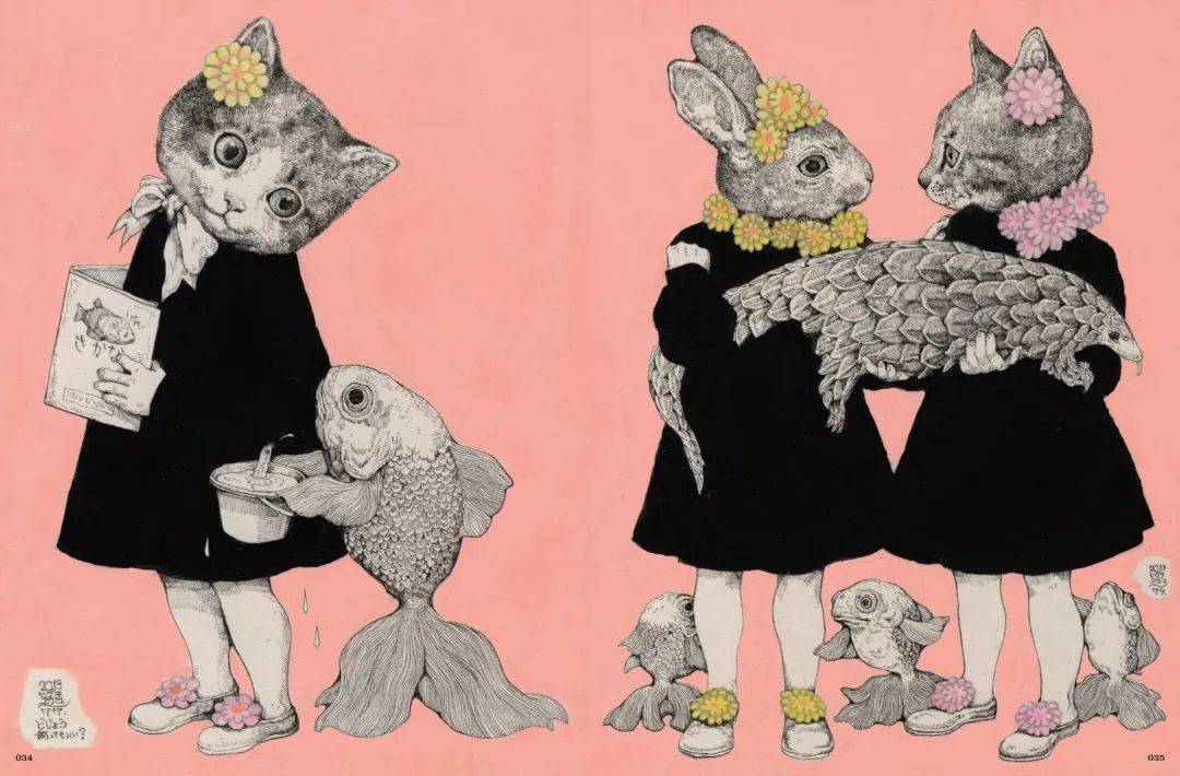 被GUCCI选中的日本另类插画家，作品真是“怪”好看