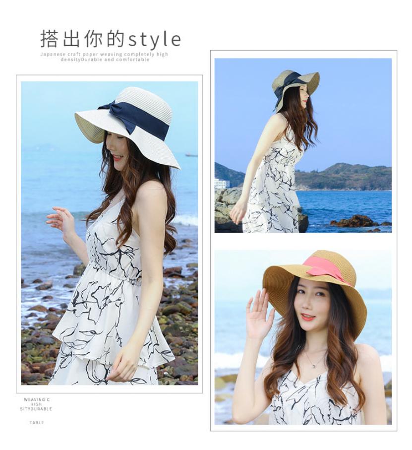 孙俪同款遮阳防晒帽60头围,孙俪同款遮阳防晒帽打蝴蝶结