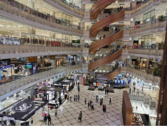 上海各大商场真实客流 (上海人气爆棚的十大商圈)