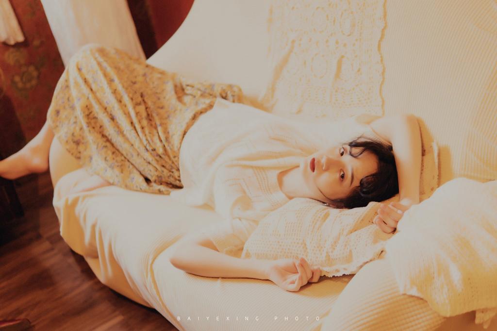 复古时尚随性写真,复古自然写真风格