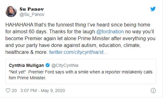 记者提问乌龙称加拿大省长为总理他的回答引网友争议