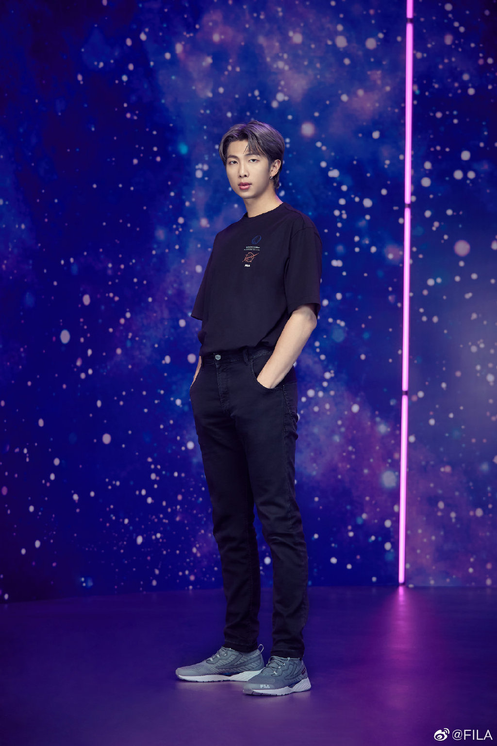 fila代言人防弹,防弹少年团最新宣传海报